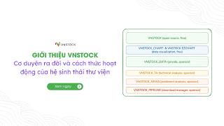 Vnstock Python: Giới thiệu tổng quan & cách hoạt động của thư viện