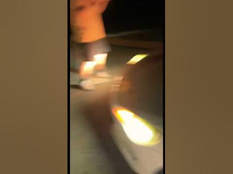 Nissan 350z hits curb “drifting”😱 #trending #car #shortvideos #viral
