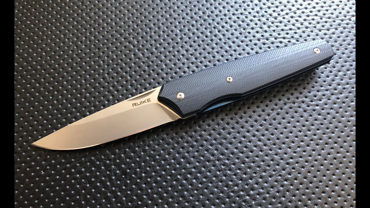The Ruike P848 Pocketknife: A Quick Shabazz Review - YouTube