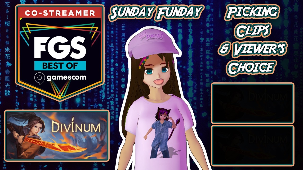 [V]《SundayFunday》Future Games Show Best of Gamescom CoStream | Divinum | Clips | Viewers Choice