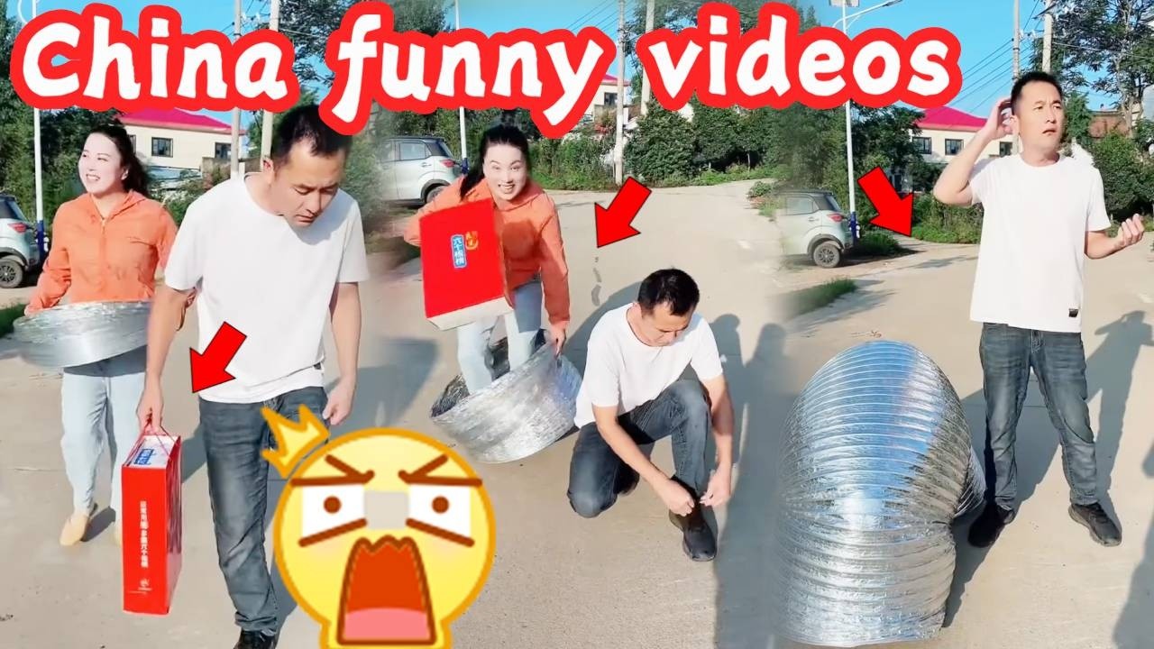 笨蛋老哥被我自制的秘密武器偷走一箱奶！不和傻子玩！回家喽！#乡村故事 #funny #正能量剧情 #comedy