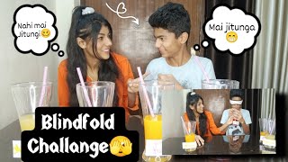 blindfold drink challenge🫣kon haar gaya🤔||sharmavlogs||challange video||