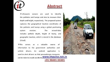 Automatic Detection and Notification of Potholes and Humps on Roads to Aid Drivers