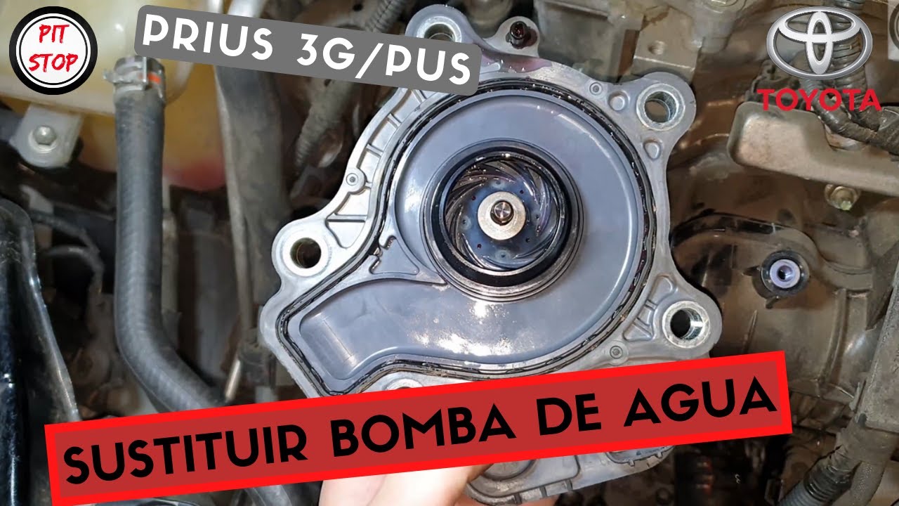 Sustituir BOMBA de 💧AGUA ELÉCTRICA⚡ | |Prius 3g / Plus