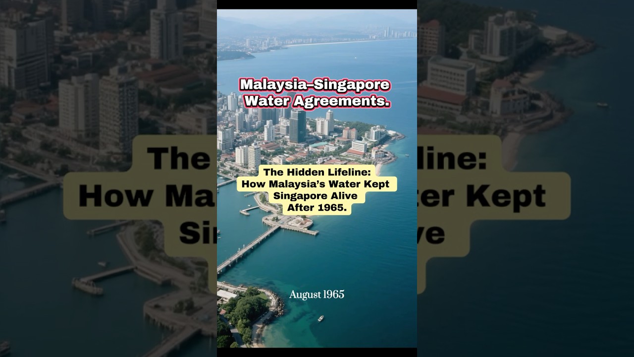 Водное соглашение между Сингапуром и Малайзией.
