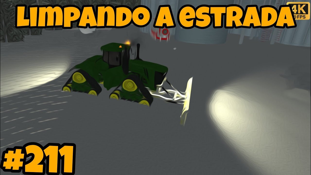 211 - limpando a neve - Farming USA 2
