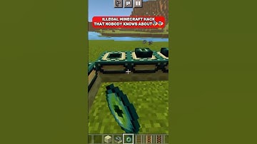 FLOATING RAILS😱😱 MINECRAFT HACK ||| 5K MCSHORTS