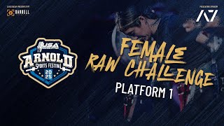 2025 USA Powerlifting Arnold Sports Festival  |  Female Raw Challenge Platform 1