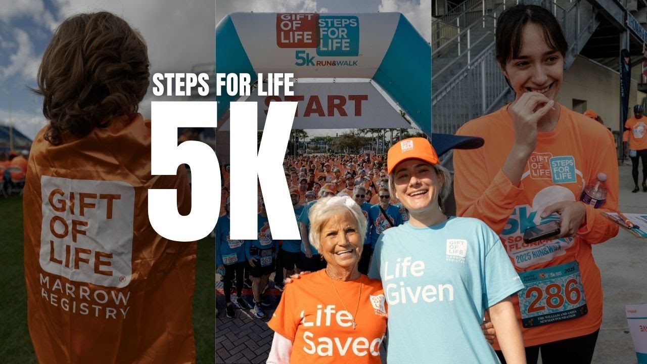 2025 Gift of Life Steps for Life 5k - YouTube