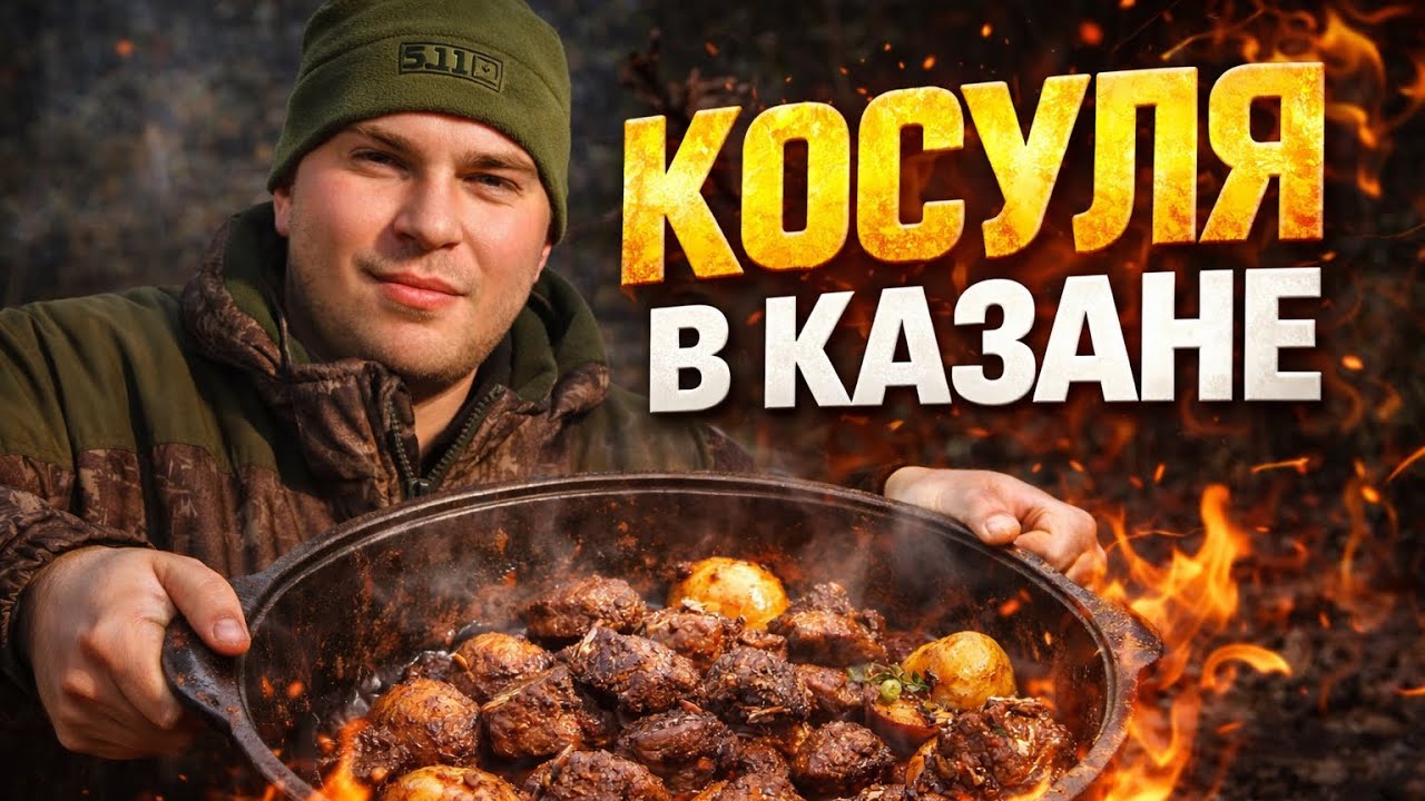 ТАКОГО КАЗАН-КЕБАБА ТЫ НЕ ВИДЕЛ 🔥 ДИЧЬ В КАЗАНЕ