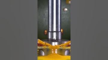 Can spices from India withstand a hydraulic press??? #spices #satisfying #shorts