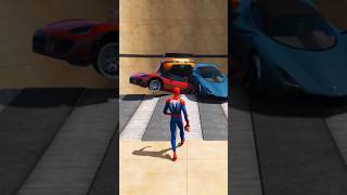 GTA 5 Spider-Man Free Fall! Insane Ending 🤯 #shorts #gta5