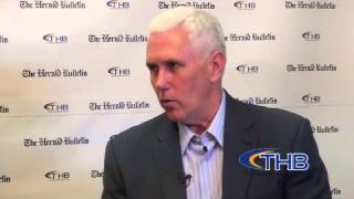 Gov. Mike Pence on more jobs in Anderson