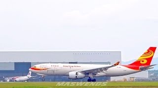 Hong Kong Airlines Cargo Airbus A330-243F B-Lnz As Hx9737 Landing Kul Wmkk Rwy32L Klia