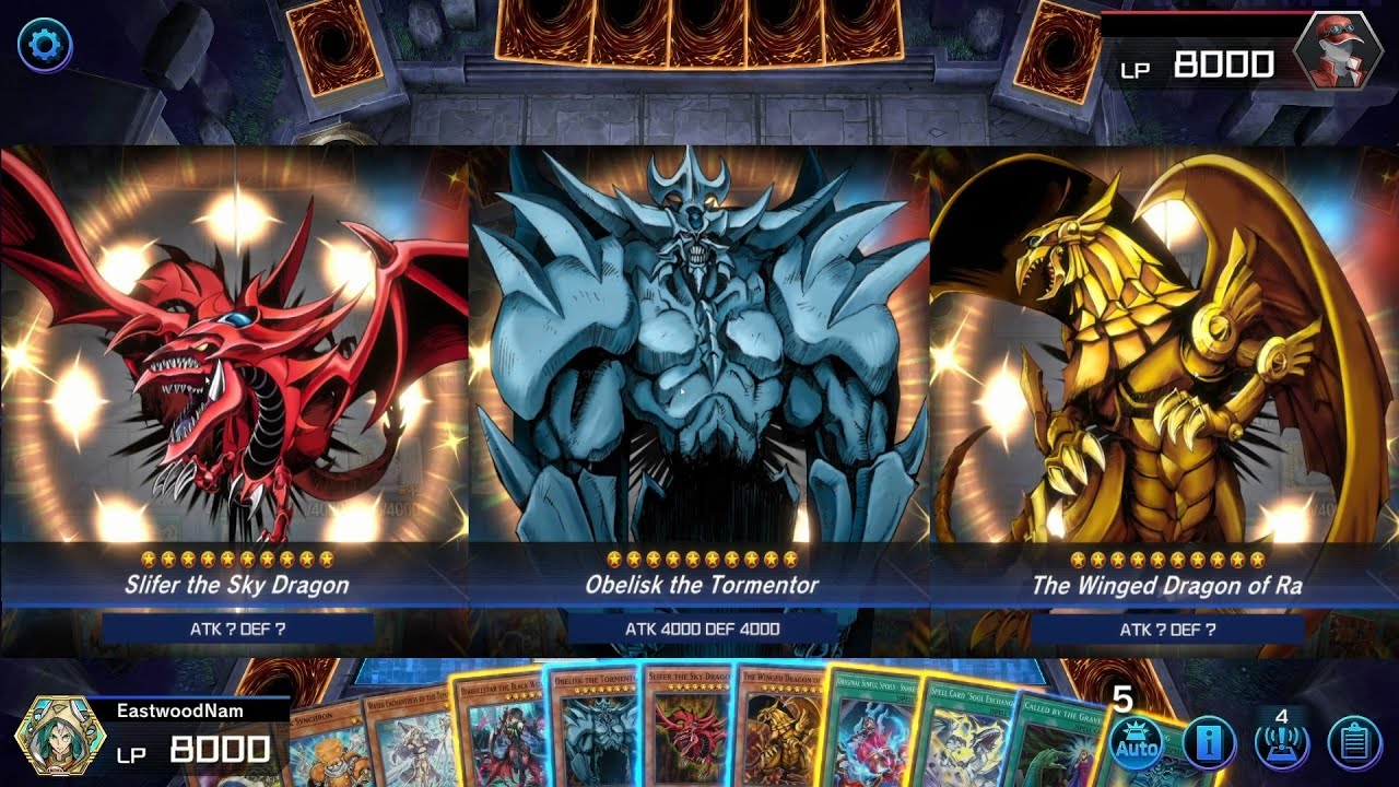 Try Tribute Summon 3 Egypt God in turn 1 with my Stardust / Yu-Gi-Oh! Master Duel