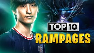 Top 10 Rampages of Ame in Dota 2 History