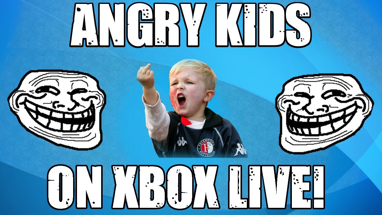 Angry Kids On Xbox Live - Funny Rage Reactions!