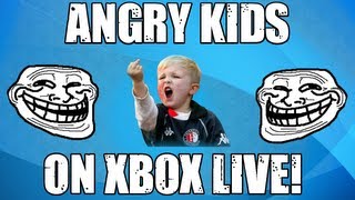 Angry Kids On Xbox Live - Funny Rage Reactions!