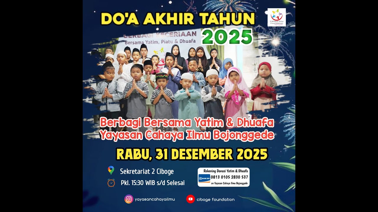 Berbagi Akhir Tahun 2025 bersama Ciboge