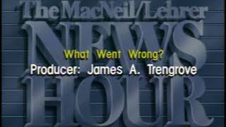 MacNeil/Lehrer Newshour Funding & Closing (1988)/ PBS ID (1984) #2