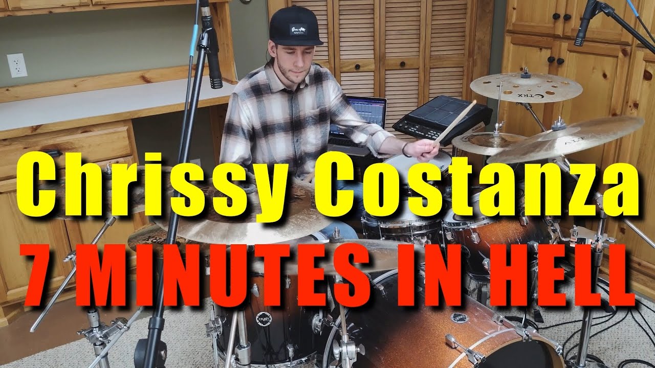 Chrissy Costanza - 7 Minutes In Hell | Bass Boosted Drum Cover