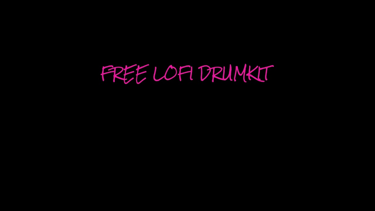Free Lofi Drumkit