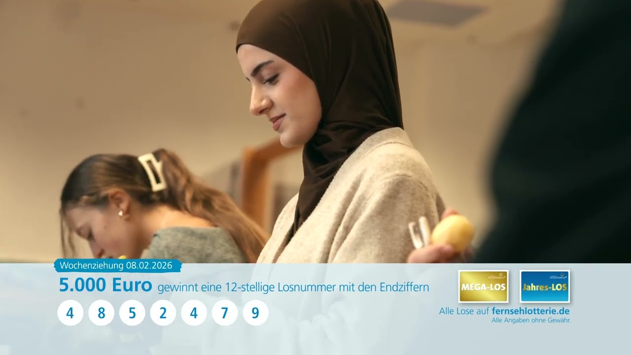 Gewinnzahlen unserer Wochenziehung vom 08.02.2026