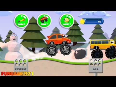 Kids Race Monster Truck Android Gameplay # 1 -Level 1-10 Record ...