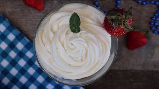 Butter 4 tbls cream cheese 8oz icing sugar/ confectionary sugar 2 cups
vanilla essence 1 tsp recipe: https://youtu.be/kld8u7dbq7k re...