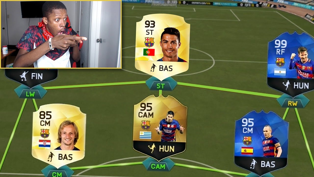 THE BARCELONA RONALDO - FIFA 16 !!!