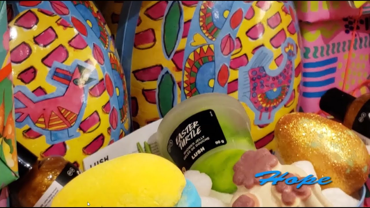 Easter at Lush