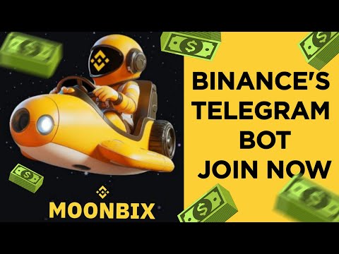 MoonBix Binance's Telegram
