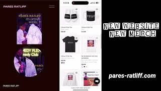 NEW BACKPAGE STORIES MERCH! NEW WEBSITE! pares-ratliff.com