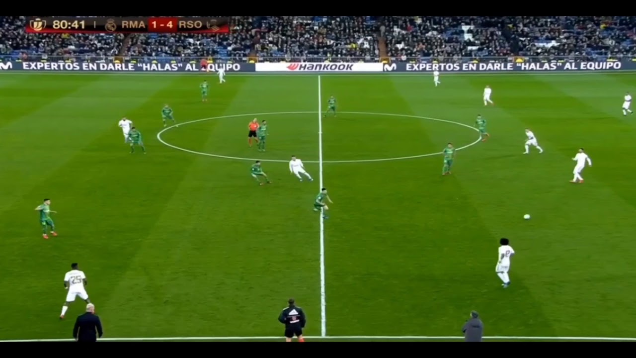 Gol de Rodrygo Real Madrid vs la Real Sociedad (1080HD) - YouTube