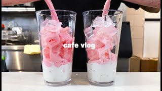 Sub)🤍💗팔로우미!슈퍼힐링타임💗🤍,음료제조영상,ASMR,최블리,팔공티,cafe vlog