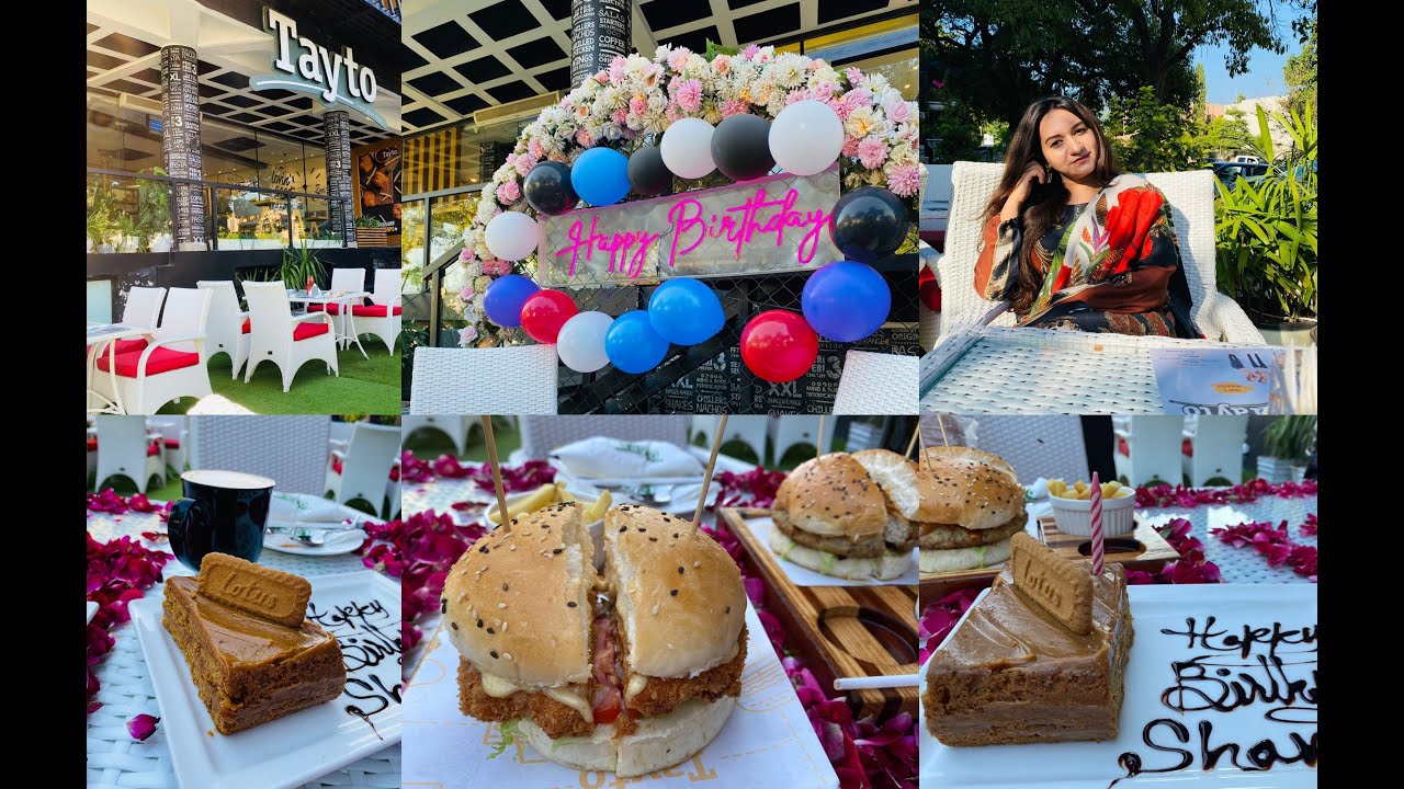 Birthday Celebration Taytocafe / F6 Islamabad YouTube