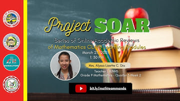 Parallelograms - Math 9 Quarter 3 Week 2 Project SOAR