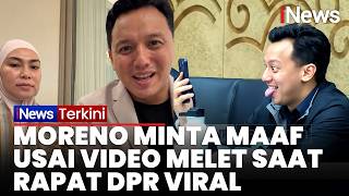 VIRAL! Moreno Soeprapto Video Call Sambil Melet saat Rapat DPR, Berujung Minta Maaf