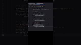 Java Array methods part - 1 #coding #java  #array #programming