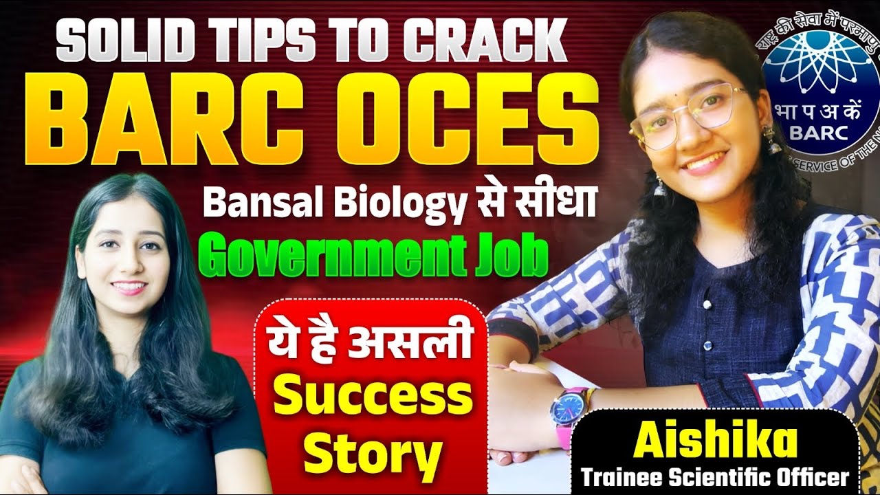 How Aishika Got Govt Job in BARC | Bansal Biology Student Shines! ✨