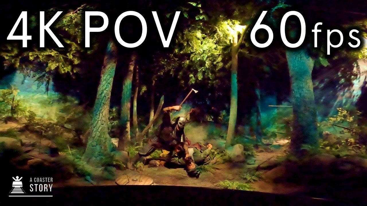 Ragnfrid's Saga (Viking Dark Ride in a Museum?!?) - Stockholm Viking Museum 4K POV