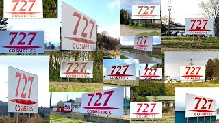 【全国制覇】新幹線から見える727の看板を全て現地訪問する(完結編)