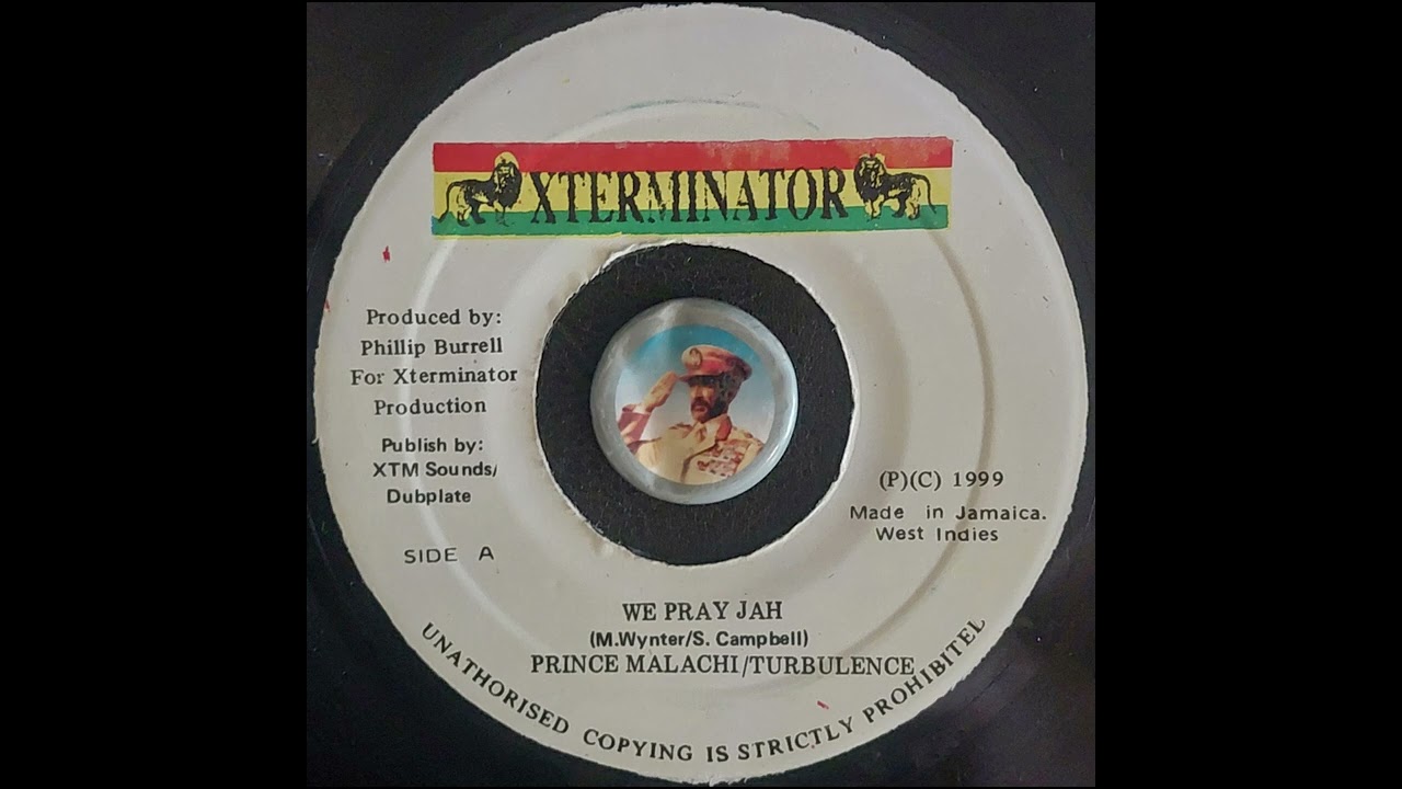 Prince Malachi & Turbulence - We Pray Jah - 1999 - TOPDON SELECTIONS