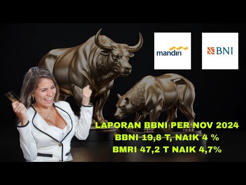 UPDATE LAPORAN KEUANGAN BBNI DAN BMRI, LABA 19,8 T & 47,2 T! HARGA MULAI NAIK, MASIH BISA MASUK?