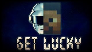 Daft Punk Get Lucky Minecraft