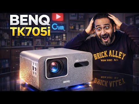 “200” Screen At Home 😳 Tv Is Dead? | Benq Tk705i 4k Projector Review | Born Creator