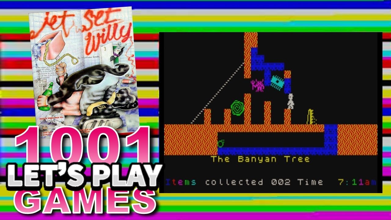 Jet Set Willy (ZX Spectrum) - Let's Play 1001 Games