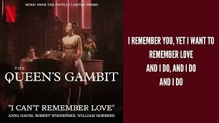 Anna Hauss - I Can't Remember Love (from the Netflix Series "The Queen's Gambit") (Instrumental)