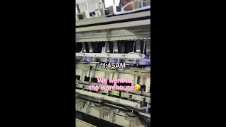 Today, we headed down to our warehouse!
