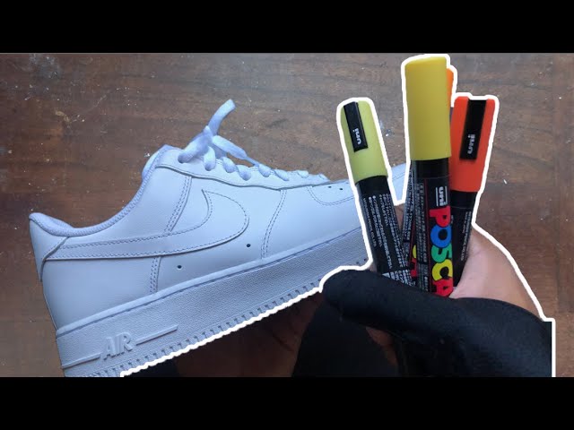 gore shoes, me, posca markers, 2019 : r/Art